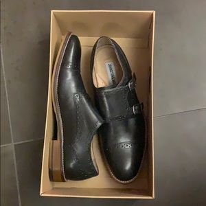 Johnston and Murphy cap tow double monk